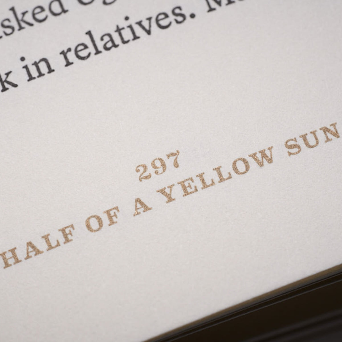 Chimamanda Ngozi Adichie | Half of a Yellow Sun