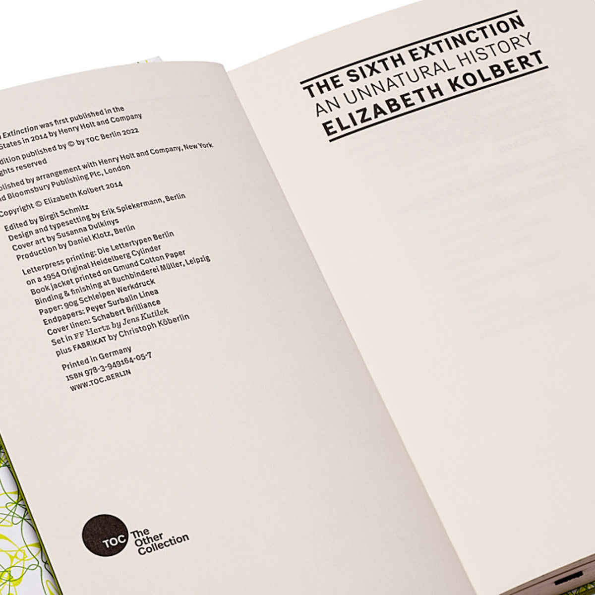 Elizabeth Kolbert | The Sixth Extinction | Pulitzer Prize Winner